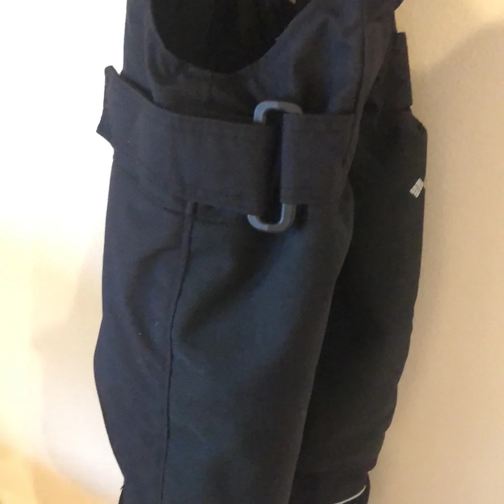 Columbia Omni Tech Snow Bib Pants Black Size 2T Adjustable Winter Ski Snow Pants